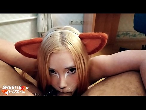❤️ Ka horomia e Kitsune te tiihi me te cum ki tona waha Just porn i mi.xxxpornolive.ru